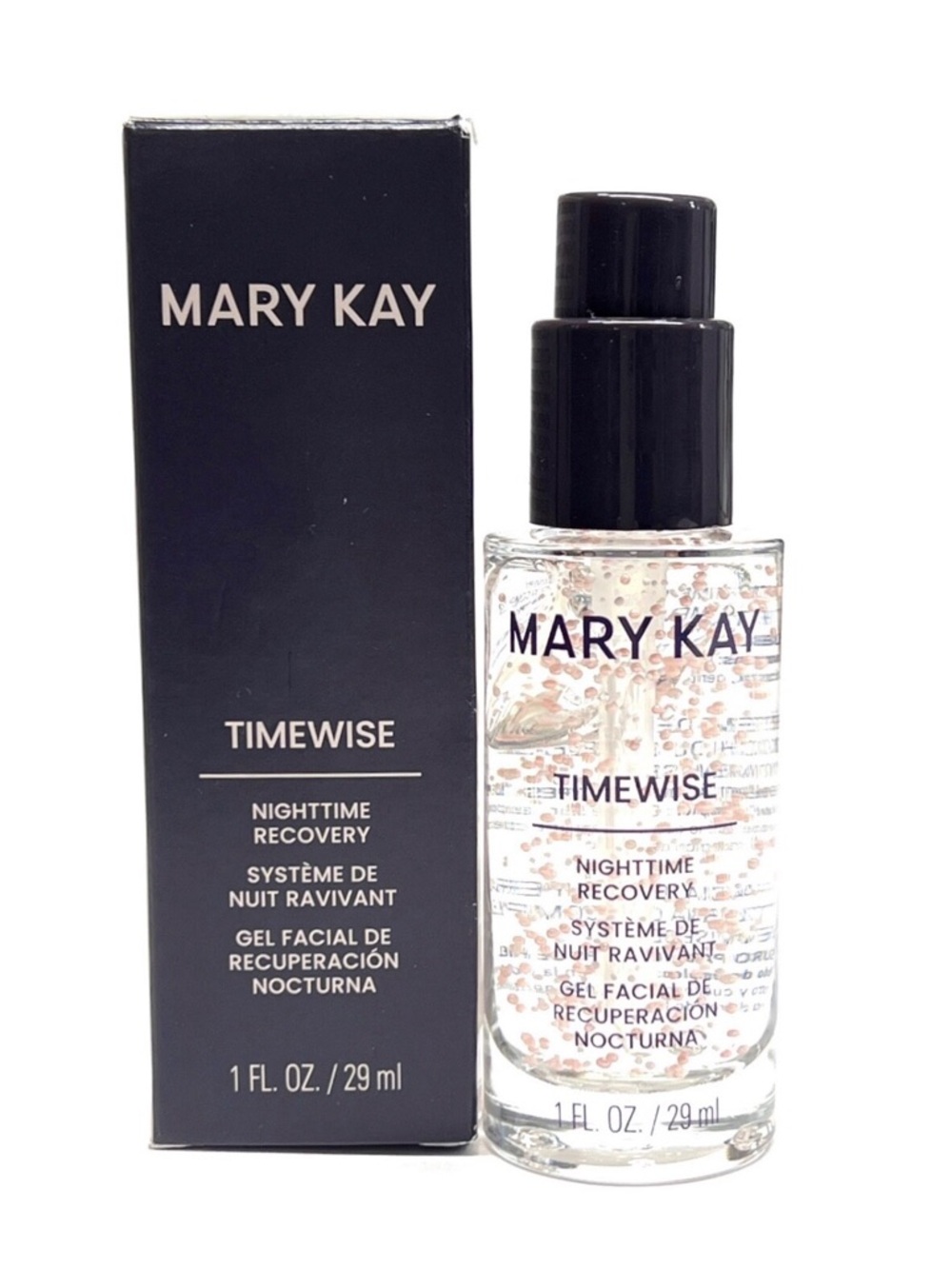 Mary Kay TimeWise Nighttime Recovery Gel with Pink Beads